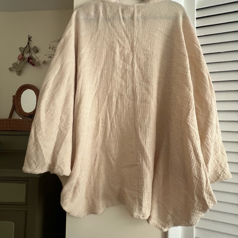 Universal Thread Light Tan Open Cardigan - Picture 2 of 3